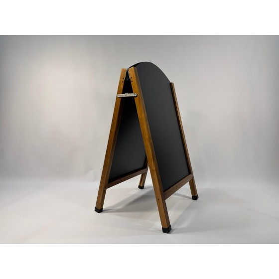 Heavy Duty Double Sided Chalkboard A frame with Curved Top